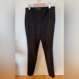 Tommy Hilfiger Suit Pants Black Straight Leg Women Size 4